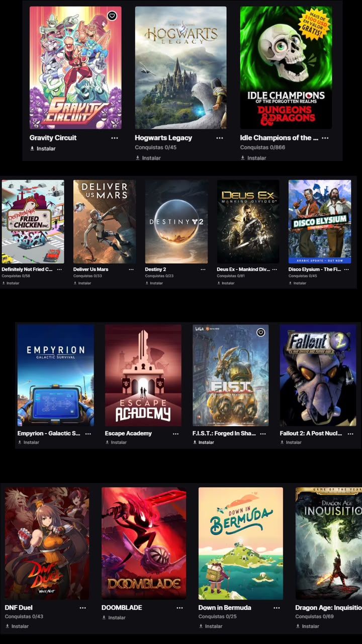 Conta Completa Epic Games | Hogwarts Legacy, Alan Wake 2, Assassin's Creed