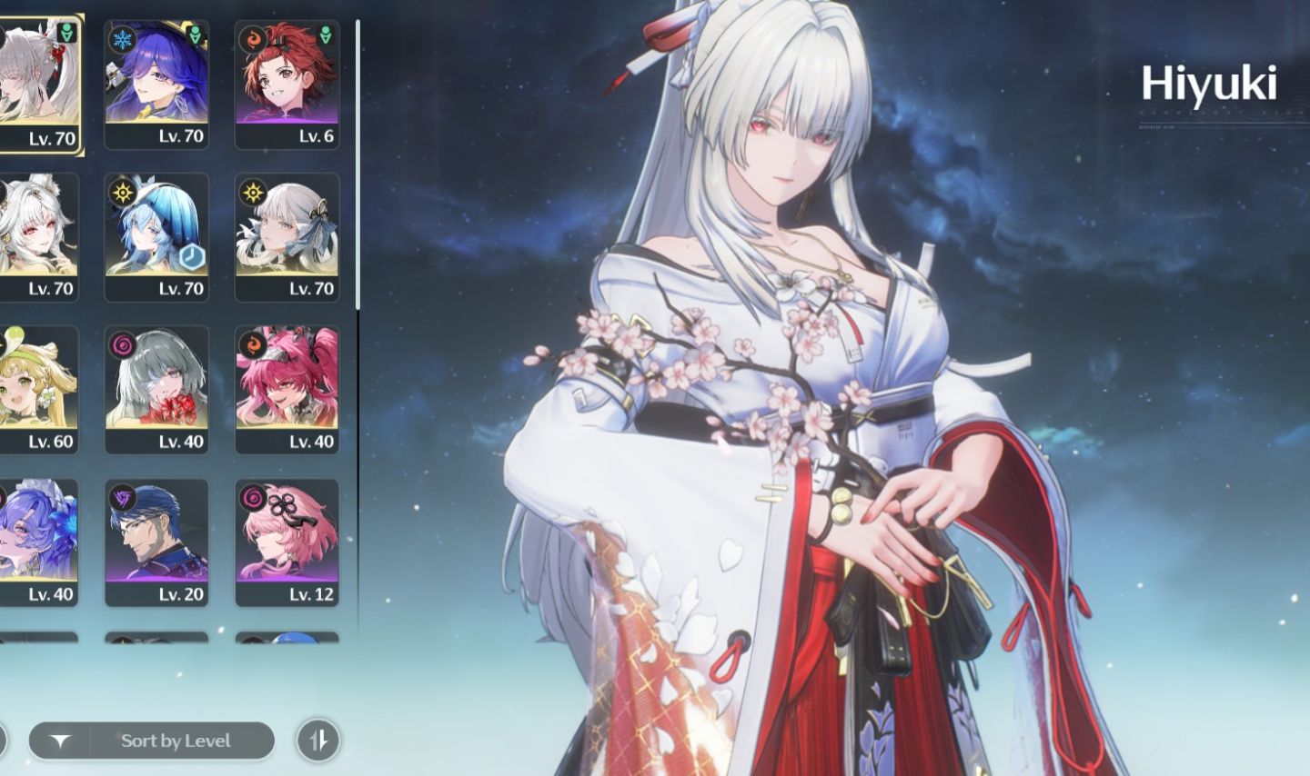 Conta Wuthering Waves Hsin+Hiyuki+Lucilia+Muito mais