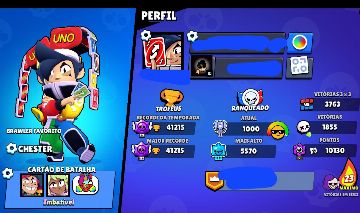 CONTA BRAWL STARS 88 BRAWLERS MUITO UPADA (OLHE DESCRIÇÃO)