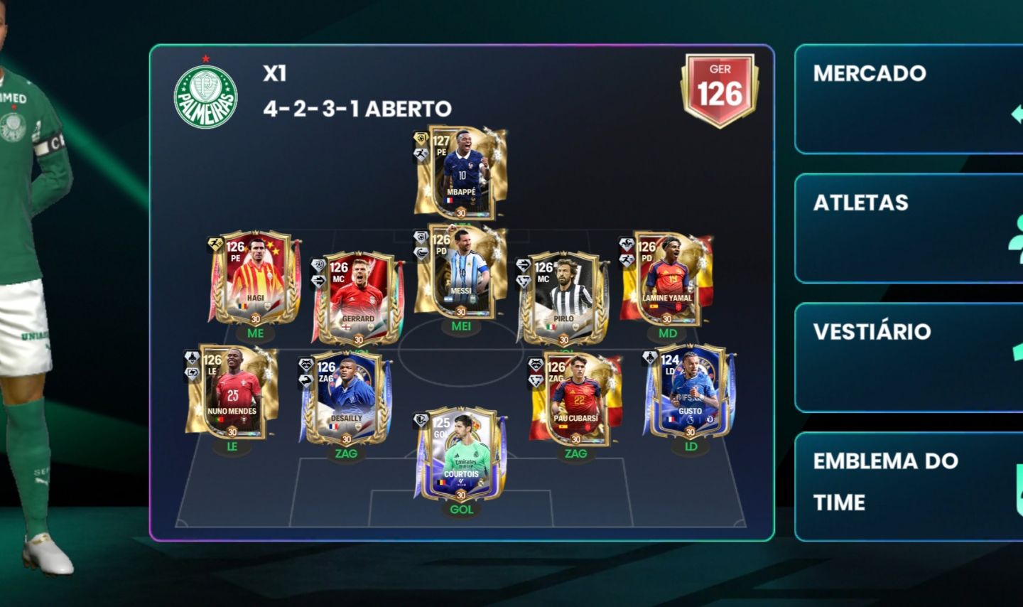 Conta de FC mobile Rica