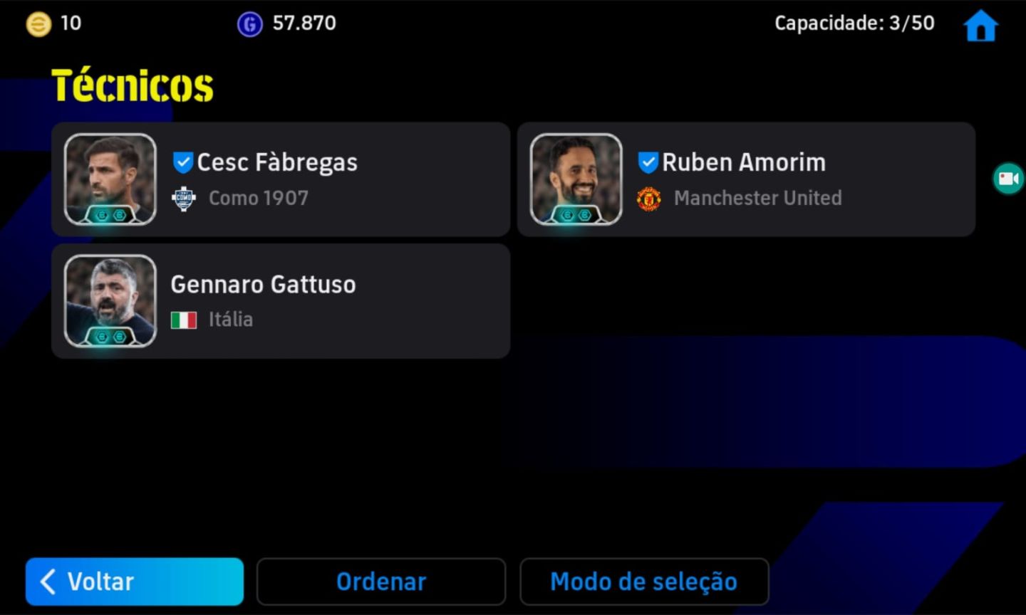 CONTA EFOOTBALL RARA! KAKA BUGADO + BAGGIO PRIME + CAFU + OSHIMEN E+++!