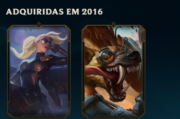 CONTA LEAGUE OF LEGENDS NVL 243 500K ZED 83 SKINS