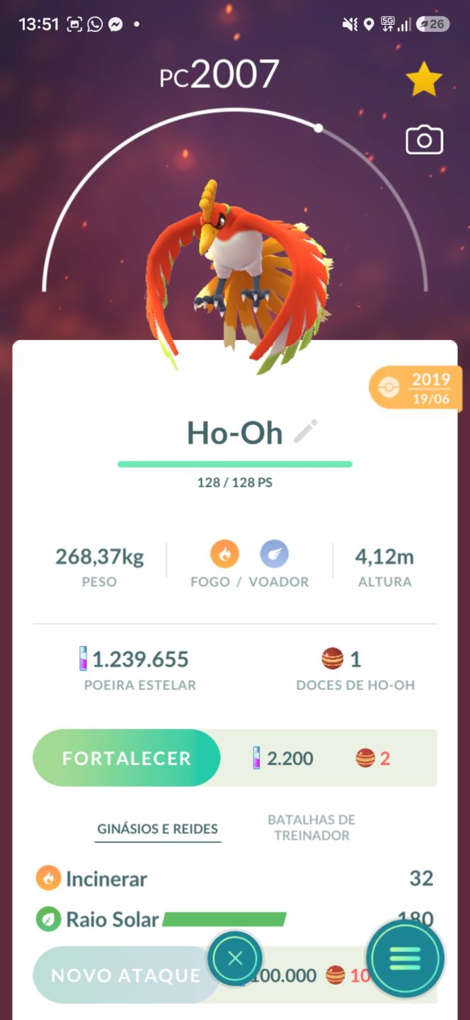 Conta pokemon go 2016, super rara