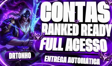 CONTA LOL SMURF LVL 30+ COMPETITIVO/RANKED FULL ACESSO (FA) MMR ZERADO