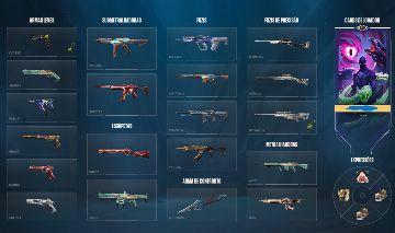 CONTA VALORANT +1300$ GASTOS ESPADA KURONAMI, BUTTERFLY RGX, VANDAL ROSEIRA E +
