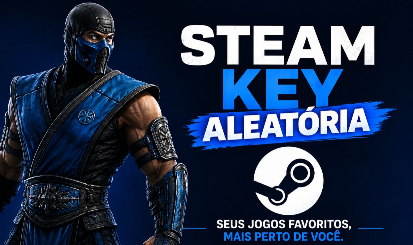 STEAM KEY ALEATÓRIA - ENTREGA RÁPIDA