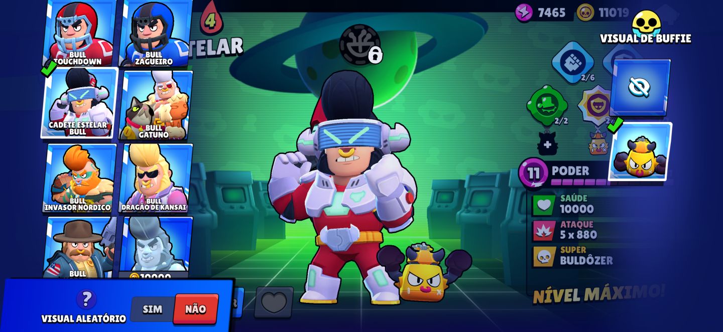 Conta boa de brawl Stars com muitos brawlers e skins
