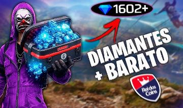Diamantes Free Fire com DESCONTO IMPERDÍVEL!