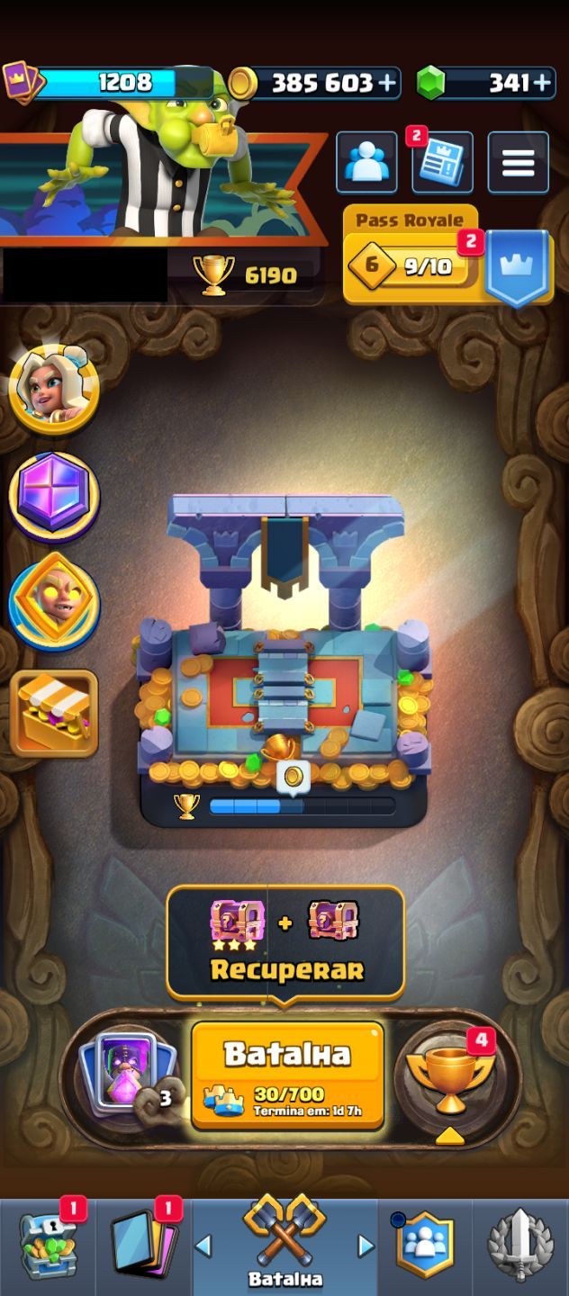 CONTA CLASH ROYALE | FULL ACESSO | 6.000 TROFÉUS | 8 EVOLUÇÕES
