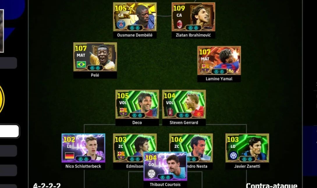 Conta Efootball Ps4/ps5 Completa + Games