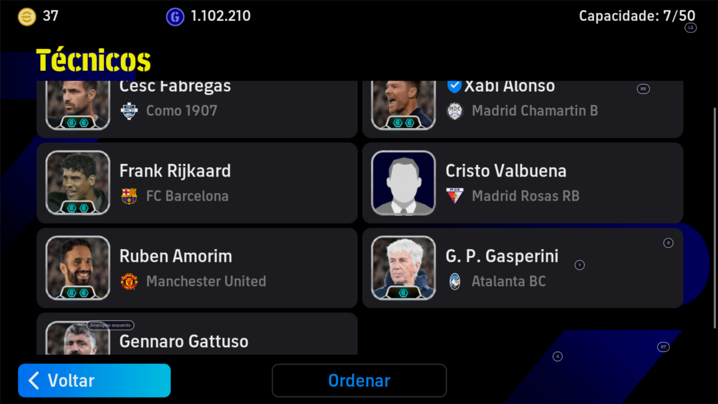 Conta eFootball 3180+ OWEN E NEY + Companhia FULL