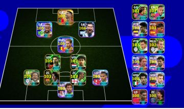 Conta de efootball com CR7 big