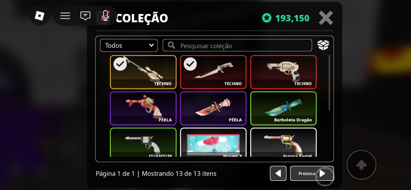 SET COMPLETO: arma, faca e sniper! Murder x sheriff DUELOS