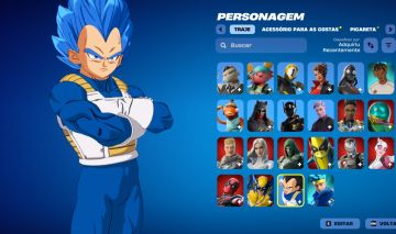 Conta Fortnite | 87 Skins | Vegeta | Entrega automática!