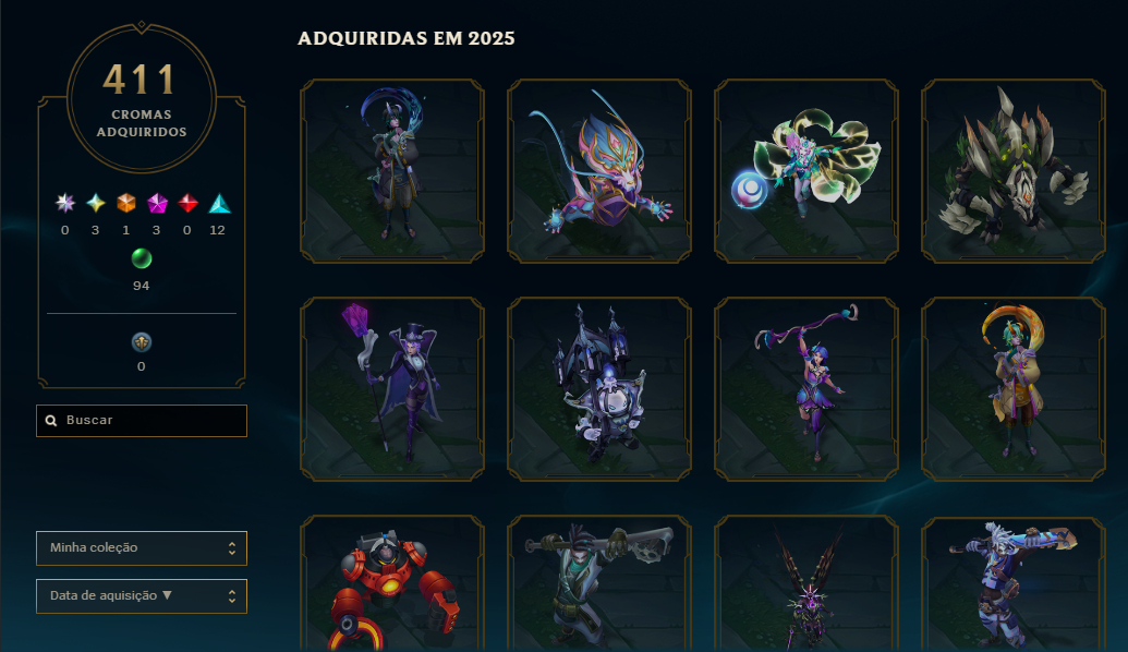 Conta lol no bronze por escolha top 12 no Brasil de level