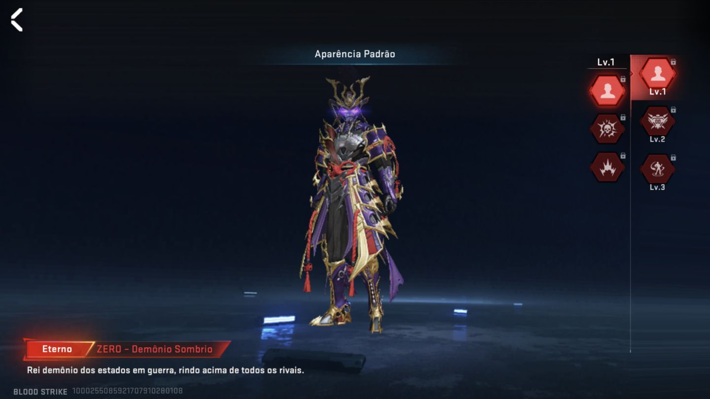 Contas blood strike com facas e armas eterna e ultra , LIKES no blood strike