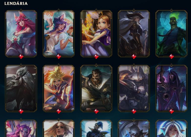 Conta LoL BR Completa | 276 Skins | Todos os Campeões | Nível 453