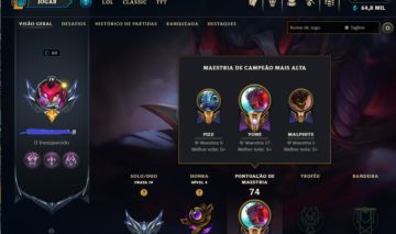 Conta lol pc e wild rift