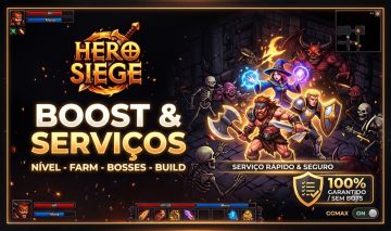 SERVIÇOS PARA HERO SIEGE(HARDCORE OU SOFTSCORE)