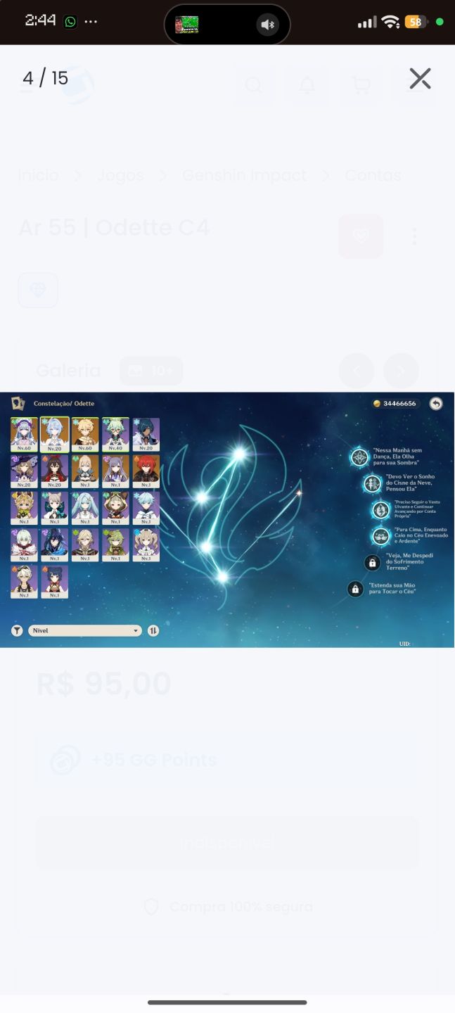Odette c4 no 50/50 Pitty 25
