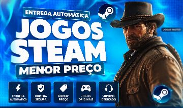 (ENTREGA AUTOMÁTICA) CONTAS STEAM OFFLINE | JOGOS PARA PC