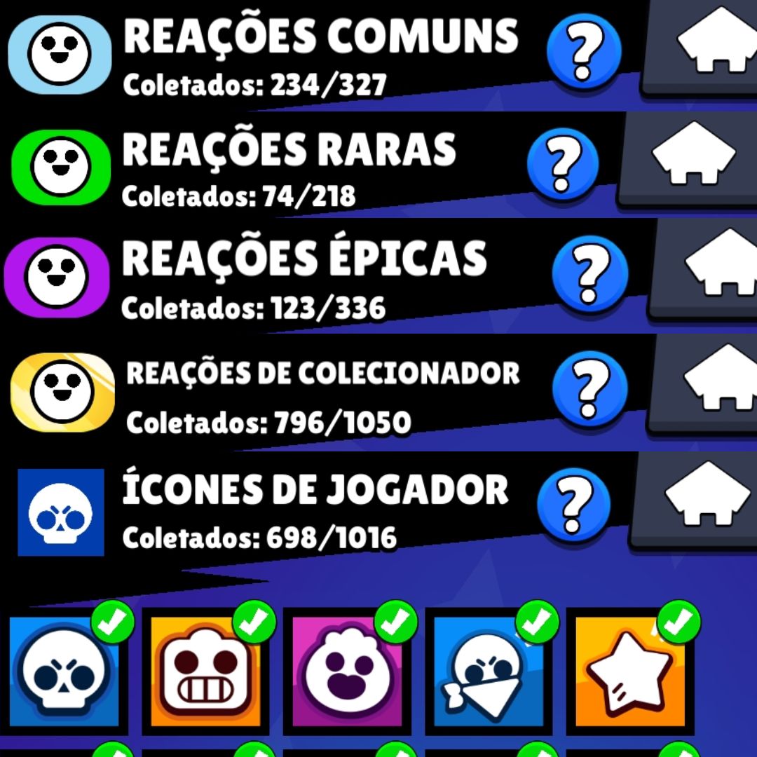 BRAWL STARS | 100K+ TROFÉUS | 446 SKINS | 107/107 BRAWLERS