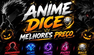 Anime Dice Roblox | MENOR PREÇO DO MERCADO! | Units, Traits, Gems e Jackpot