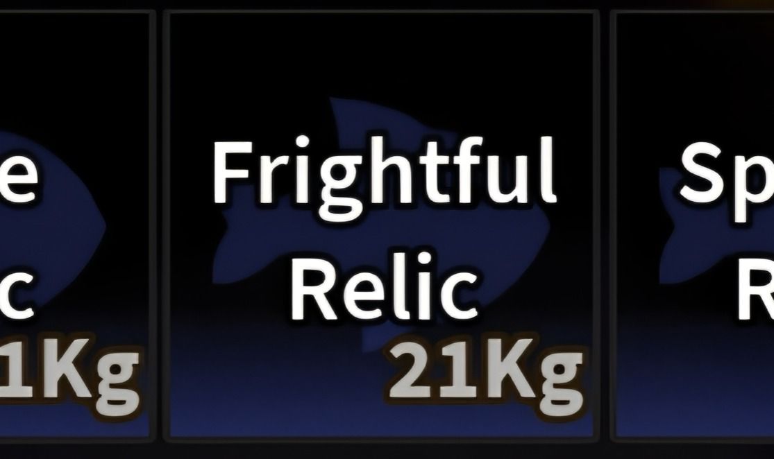 Fisch- reliqueas Halloween 2025 (Spooky, Eerie, Frightful)