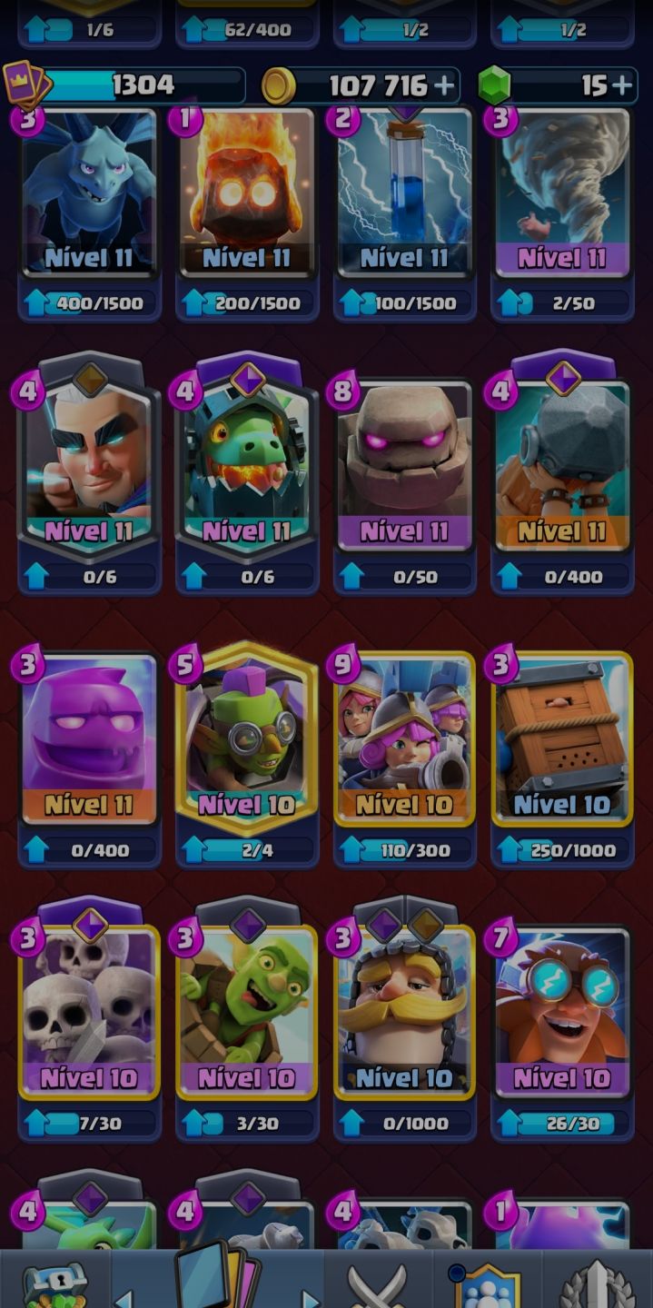 CONTA CLASH ROYALE 8.000 PONTOS, TODOS PERSONAGENS + NÍVEL 14!