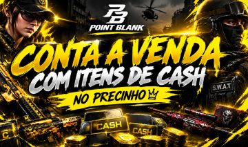 CONTA SARGENTO POINT BLANK COM ITENS DE CASH - (CPF GERADO)