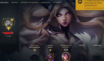 Conta unraked pronta pra ranqueada com varias skins da irelia
