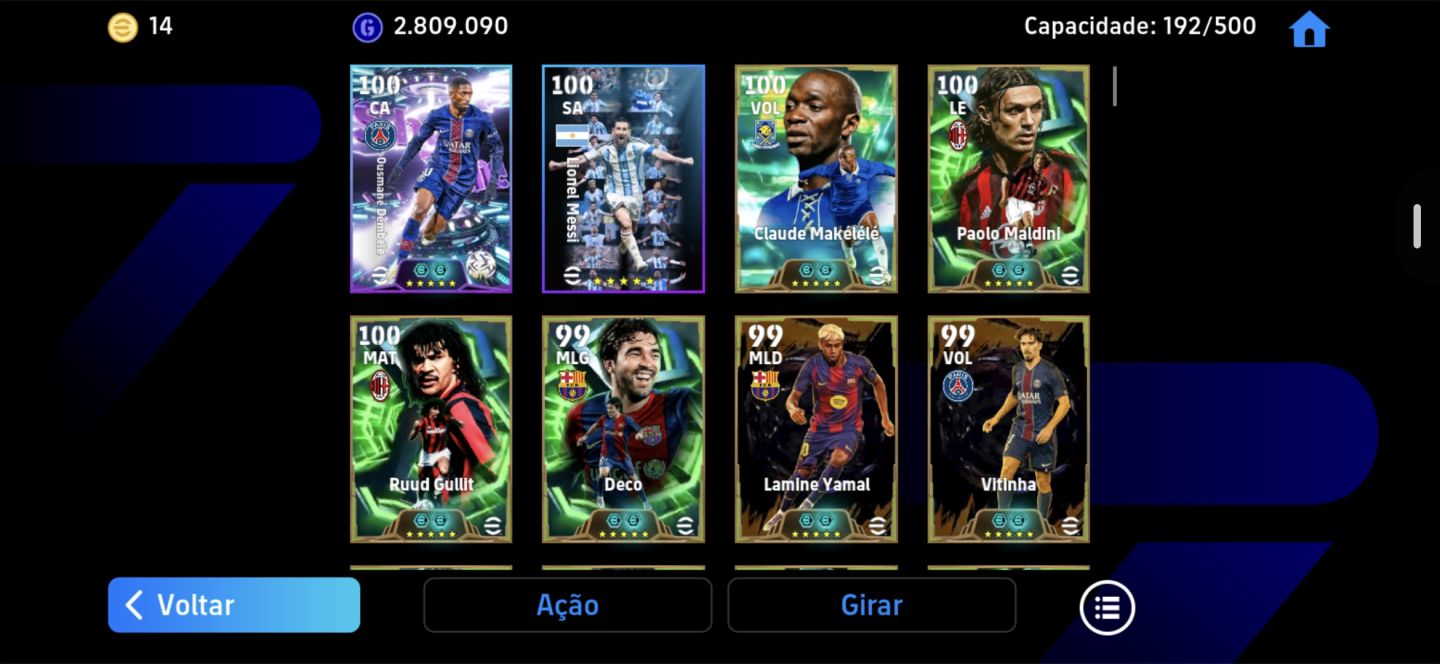 CONTA EFOOTBALL +3263 COM GULLIT E META PELO PREÇO!