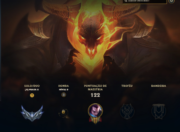 CONTA GOLD1 80% DE WINRATE - MMR ALTO - League of Legends - Contas