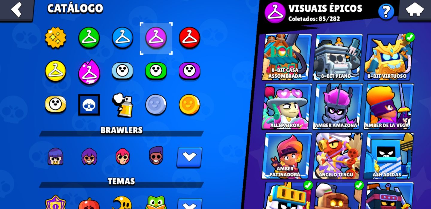 CONTA BRAWL STARS 50K DE TROFÉUS PRA SAIR LOGO