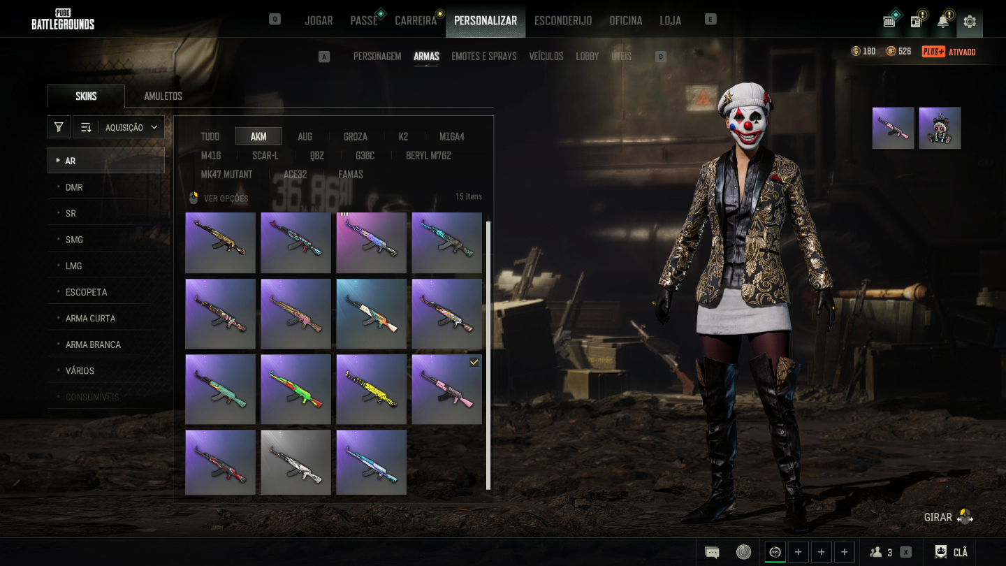 CONTA PUBG RARA E VALORIZADA +4.000 HORAS|+R$5.000 INVESTIDOS |SEM BAN|