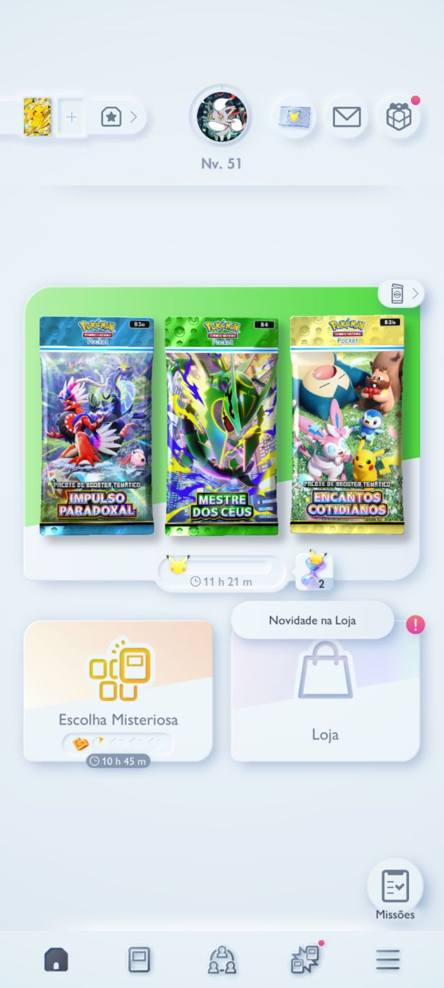 PROMOÇÃO Conta Pokémon TCG com 7 cartas douradas e mto mais, confira fotos!