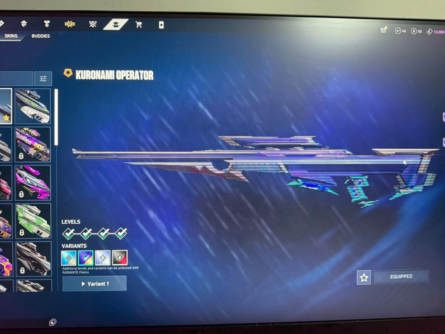 Conta valorant muitas skins (preço negociável)
