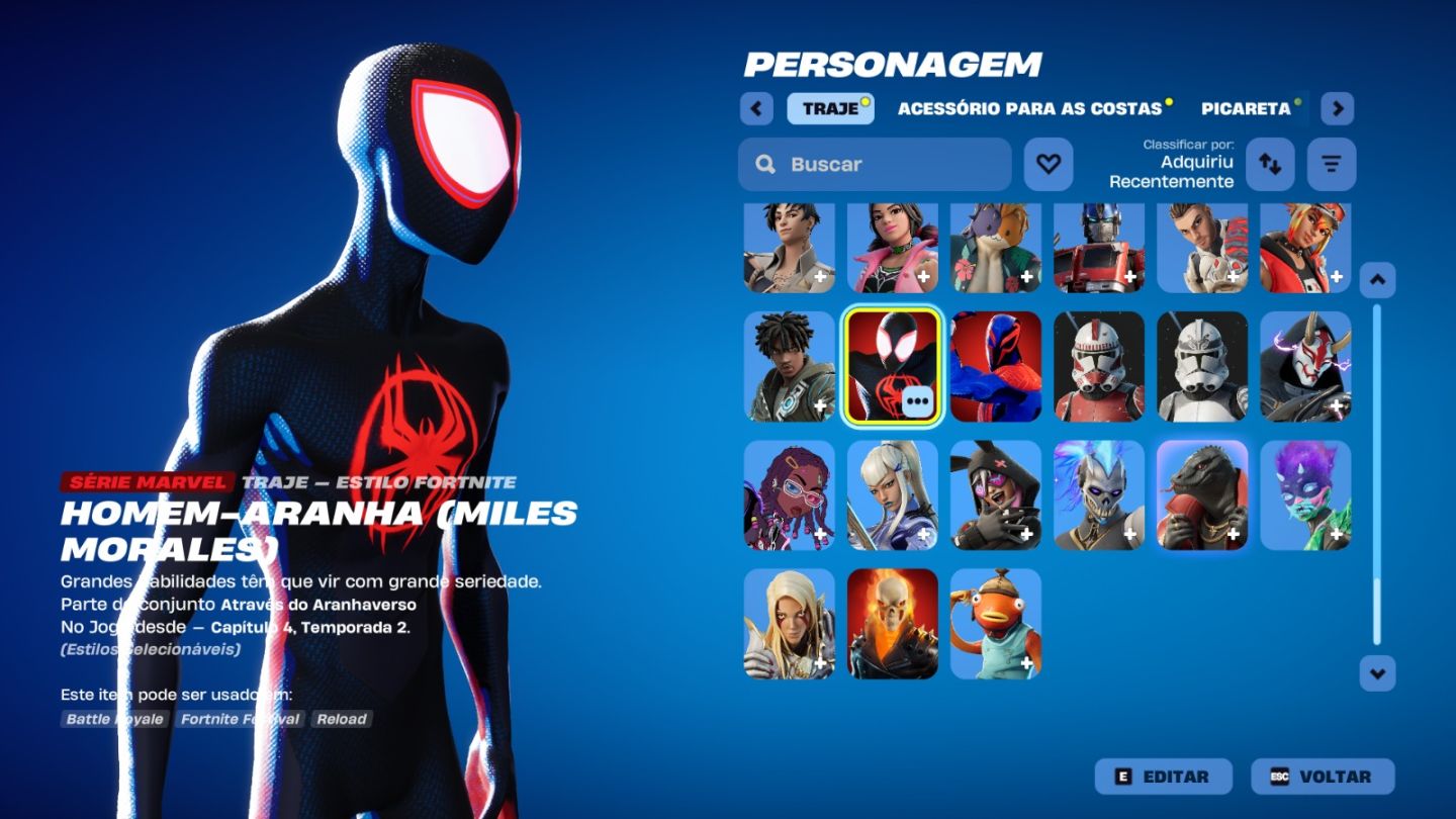 CONTA DE FORTNITE COM 157 SKINS | Black Ranger | PROMOÇÃO!