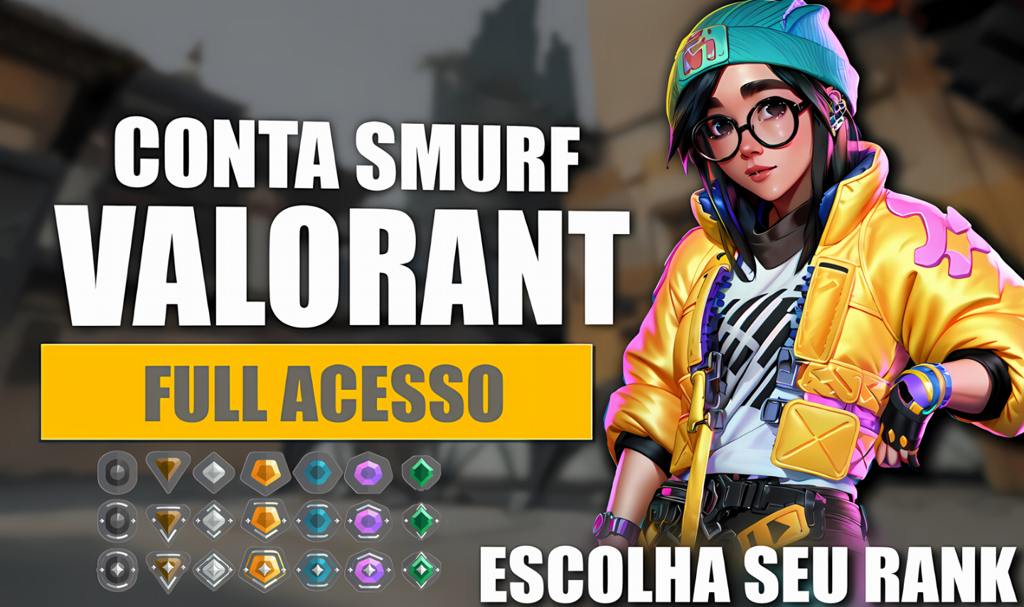 APENAS 22R$ - CONTA NIVEL 20 - CONTAS SMURF (ENTREGA AUTOMATICA)