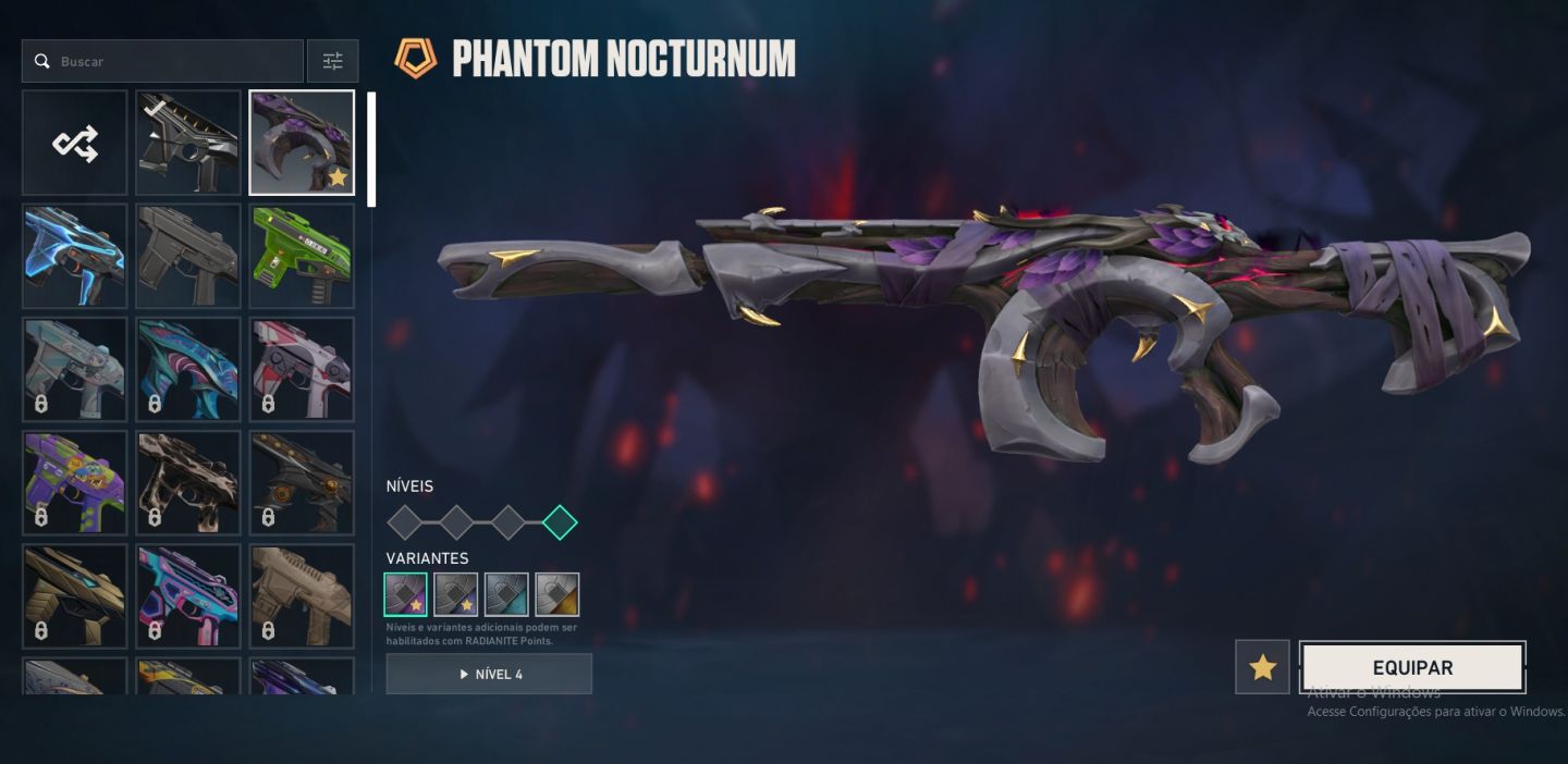 Conta VALORANT Ex IMORTAL COM VARIAS SKINS