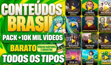 (MEGA PROMOÇÃO) CORTES VIRAIS TIKTOK + POLITICA + NICHOS | PRONTOS PARA POSTAR