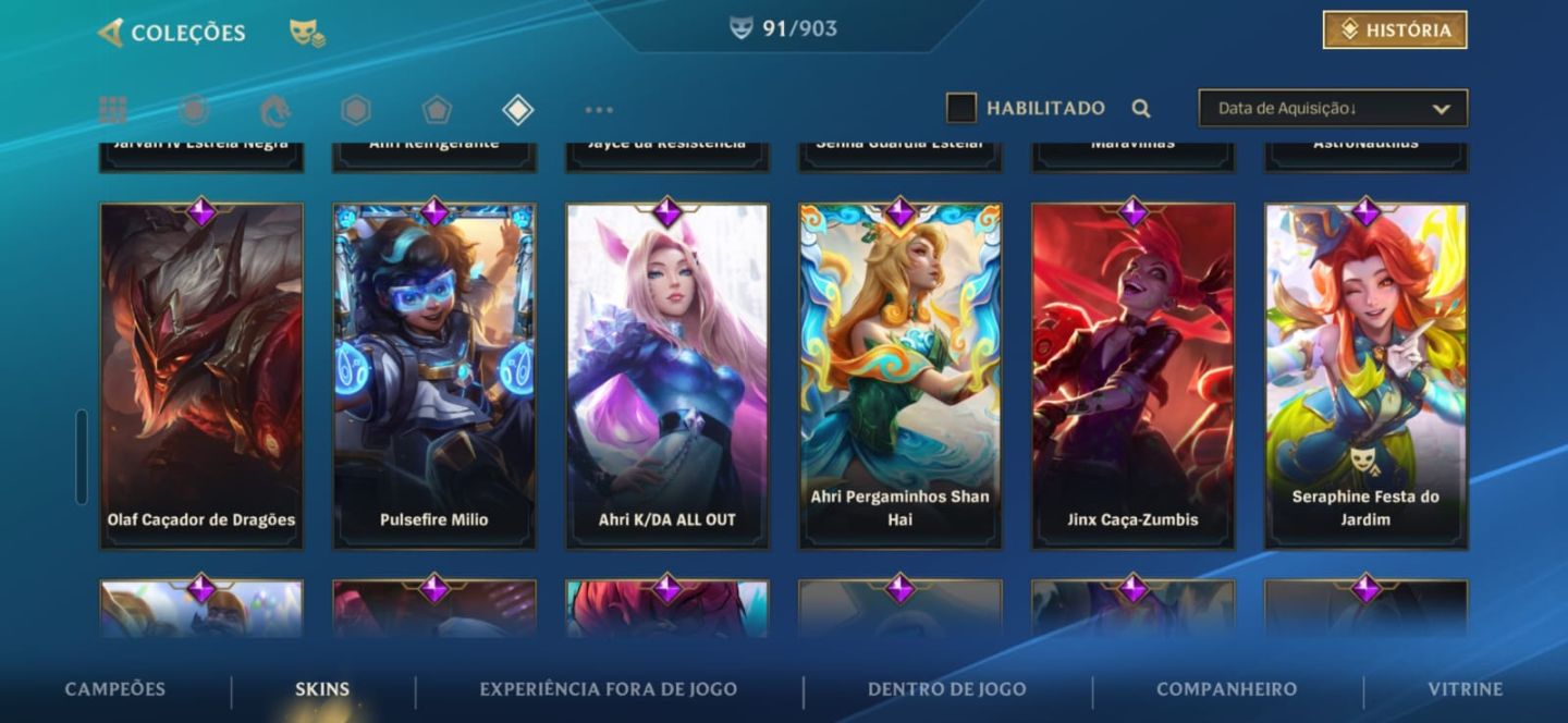 Kaisa Porsche, Mf profundezas e muitas skins, pra sair logo