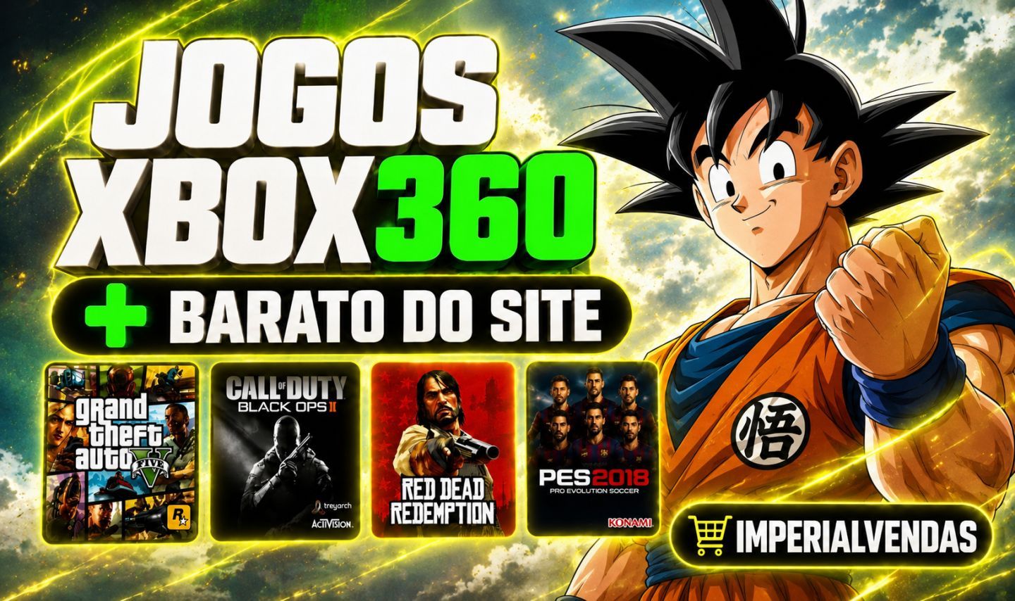 JOGOS CONTA XBOX 360 MÍDIA DIGITAL