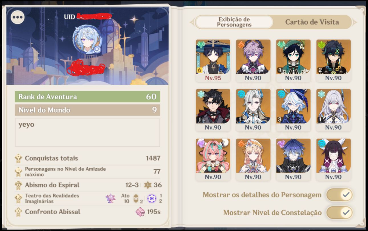 [121 x 5 estrelas] Conta Endgame de 5 anos