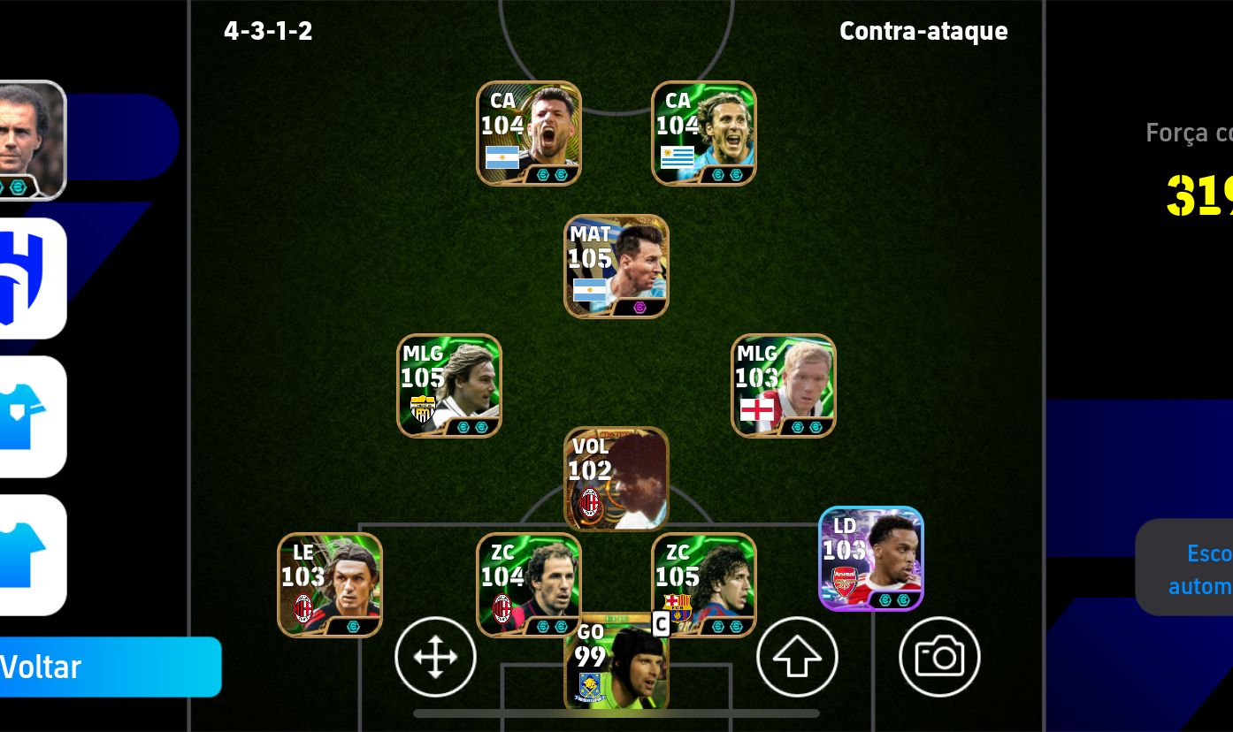 (NOVO MENOR PREÇO) CONTA DE EFOOTBALL COM VÁRIOS ÉPICOS E JOGADORES RAROS!