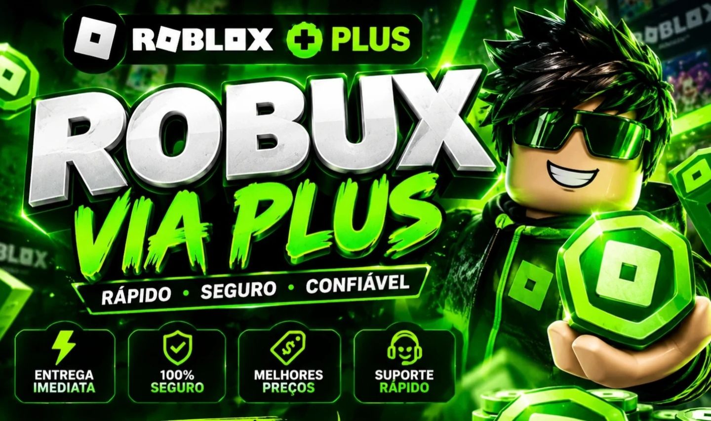 Robux Via Plus - 15% de Desconto (Roblox)