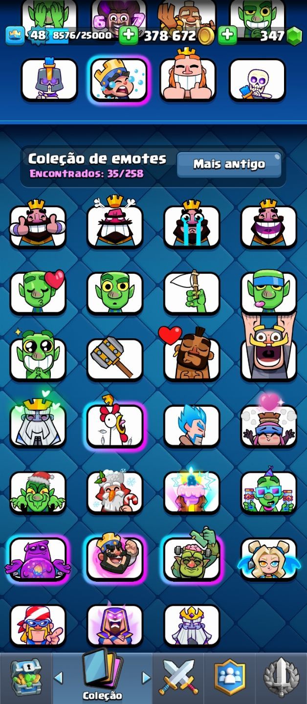 1 x Conta Clash Royale 9500 troféus