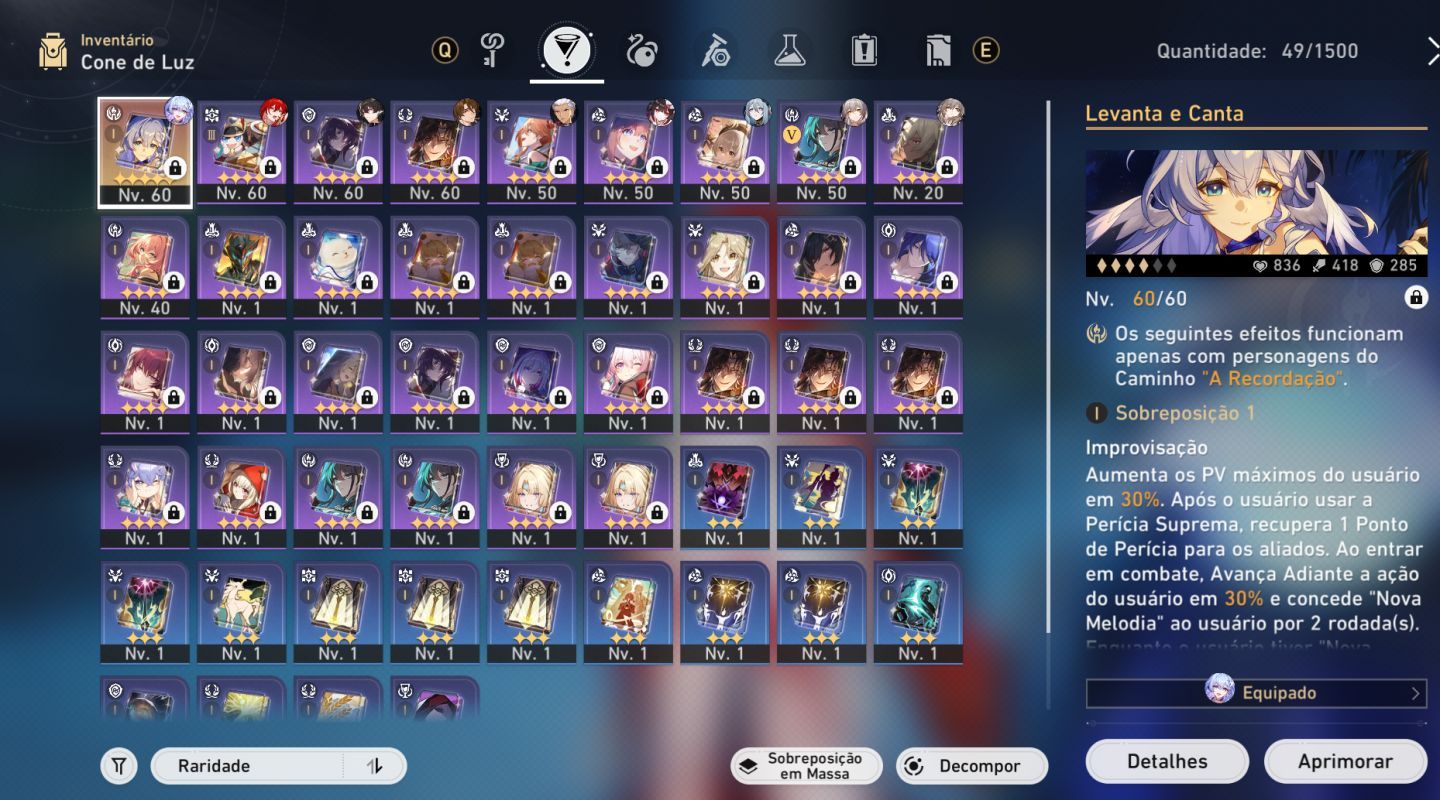 CONTA HSR COM ROBIN SUMMERETTO E1S1 e Himeko Nova