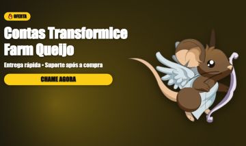 CHEGOU: Contas Transformice Farm Queijo Preço justo