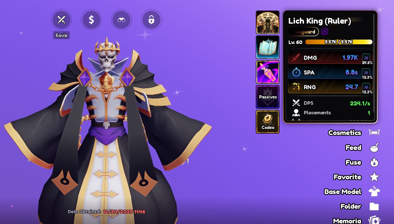Lich King (Ruler) Shiny (Ainz shiny)